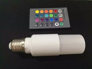 Bóng đèn LED đổi màu có điều khiển từ xa TY-RGB-6W