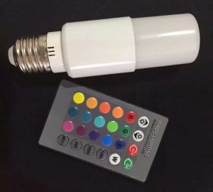 Bóng đèn LED đổi màu có điều khiển từ xa TY-RGB-6W