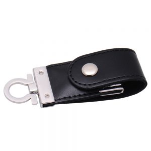 USB 8GB Da Móc Khóa Leather USB
