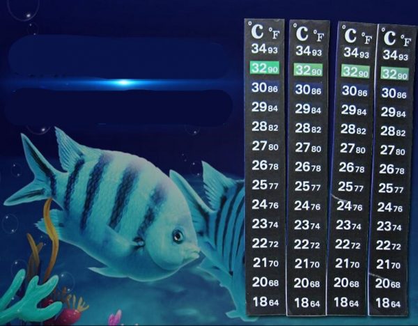 Nhiệt kế dán mặt ngoài hồ cá Thermometer for Aquarium