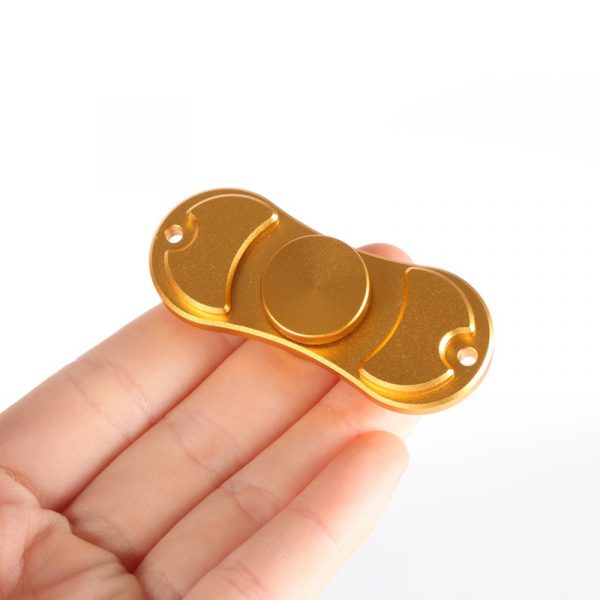 Con quay 2 cánh kim loại trung hand spinner no box