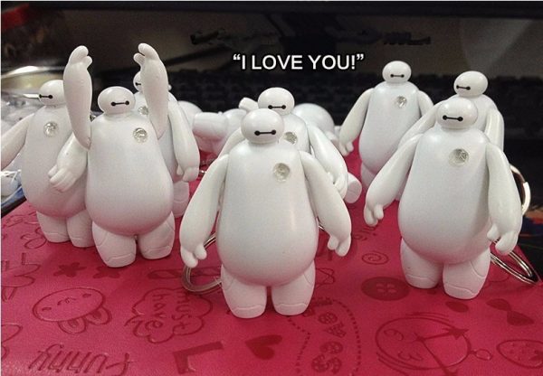 MÓC KHÓA Baymax big hero 6
