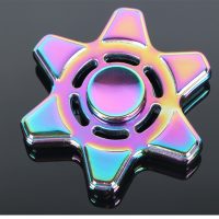 Con quay 6 cánh đa sắc Austim Heptagon spinner