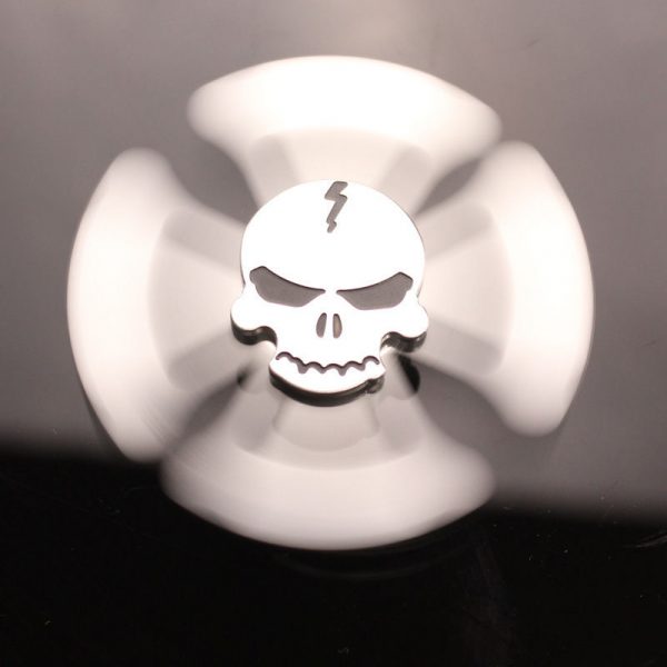 Con quay 4 cánh đầu lâu Hand Spinner Skull