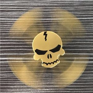 Con quay 4 cánh đầu lâu Hand Spinner Skull
