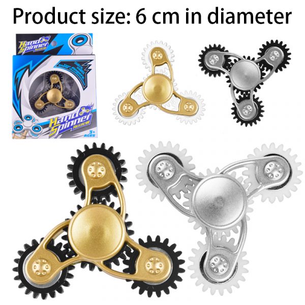 Con quay 3 cánh bánh răng gear hand spinner