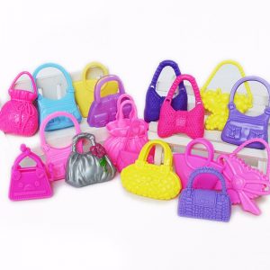 Bộ phụ kiện 10 túi xách búp bê barbie đẹp sắc xảo