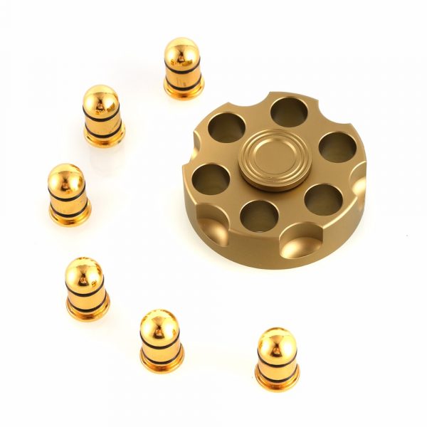 Con quay hộp đạn ổ xoay Revolver Bullet Spinner