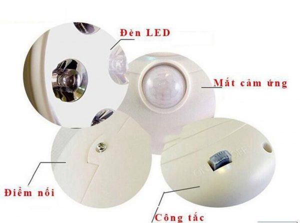 Đèn cảm ứng hồng ngoại thông minh Light Angel