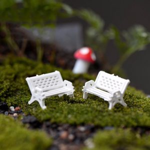 Cặp ghế ngồi mini phụ kiện trang trí tiểu cảnh terrarium