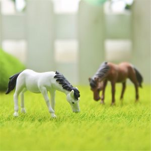 Con ngựa mini phụ kiện trang trí tiểu cảnh terrarium