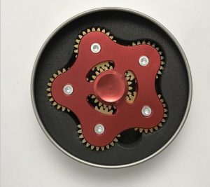 Con quay đồng 5 cánh bánh răng gear hand spinner