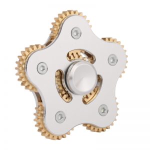 Con quay đồng 5 cánh bánh răng gear hand spinner