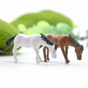 Con ngựa mini phụ kiện trang trí tiểu cảnh terrarium