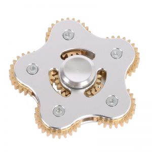 Con quay đồng 5 cánh bánh răng gear hand spinner