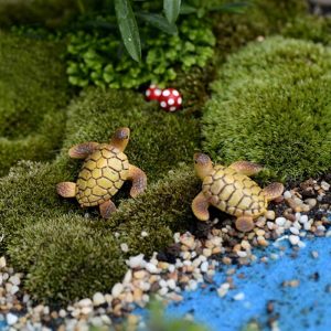 Rùa biển mini phụ kiện trang trí tiểu cảnh terrarium