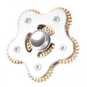 Con quay đồng 5 cánh bánh răng gear hand spinner