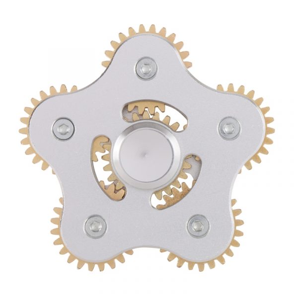 Con quay đồng 5 cánh bánh răng gear hand spinner