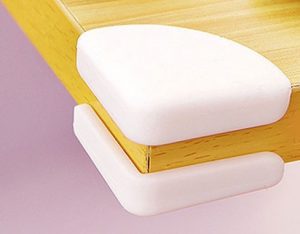 4 Miếng Silicone chặn góc bàn an toàn cho bé yêu
