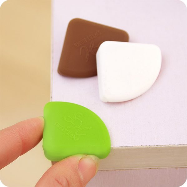 4 Miếng Silicone chặn góc bàn an toàn cho bé yêu