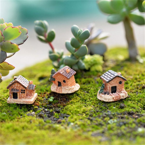 Ngôi nhà nhỏ trên thảo nguyên mini PHỤ KIỆN TRANG TRÍ TIỂU CẢNH TERRARIUM