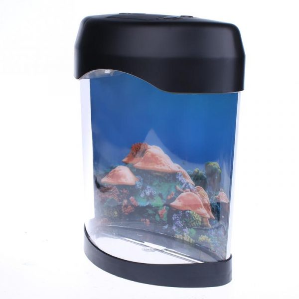 Hồ sứa nhân tạo để bàn desktop aquarium jellyfish clownfish