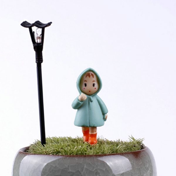 Bé Satsuki Tonari no Totoro mini phụ kiện trang trí tiểu cảnh terrarium