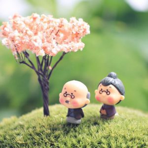 Ông bà anh siêu dễ thương mini phụ kiện trang trí tiểu cảnh terrarium