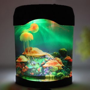 Hồ sứa nhân tạo để bàn desktop aquarium jellyfish clownfish