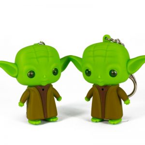 Móc khóa Yoda trong star war có đèn led và âm thanh