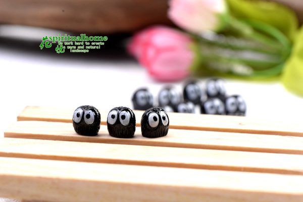 Black briquettes Totoro PHỤ KIỆN TRANG TRÍ TIỂU CẢNH TERRARIUM