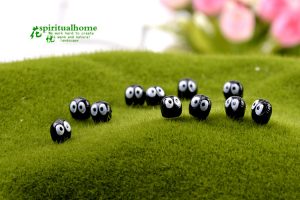 Black briquettes Totoro PHỤ KIỆN TRANG TRÍ TIỂU CẢNH TERRARIUM