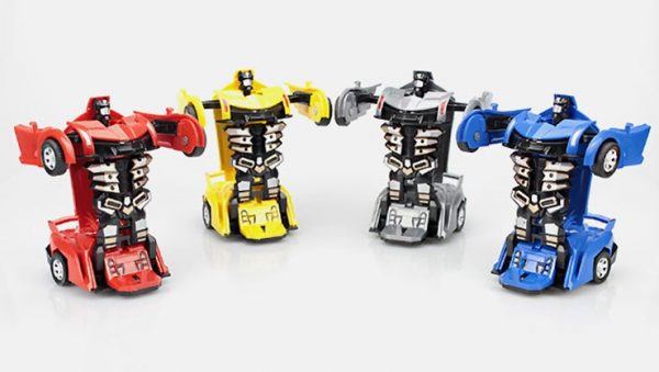 Xe robot Transformation Gear biến hình không điều khiển