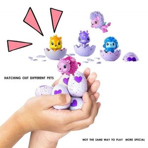 4 quả trứng hatchimal cảm ứng siêu dễ thương