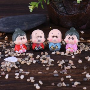 Ông bà anh siêu dễ thương mini phụ kiện trang trí tiểu cảnh terrarium v2