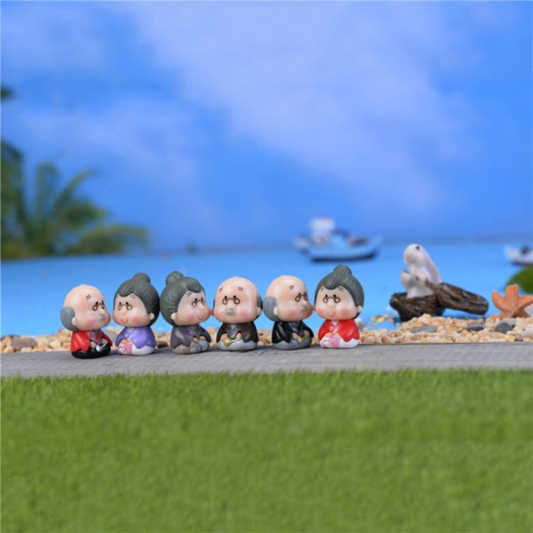 Ông bà anh siêu dễ thương mini phụ kiện trang trí tiểu cảnh terrarium v2