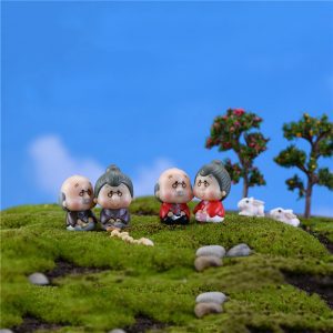 Ông bà anh siêu dễ thương mini phụ kiện trang trí tiểu cảnh terrarium v2