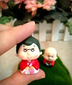 Ông bà anh siêu dễ thương mini phụ kiện trang trí tiểu cảnh terrarium v2