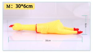 Gà bóp kêu Shrilling Chicken quà tặng hài hước 30cm