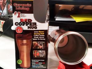 Bình giữ nhiệt nóng lạnh cao cấp Red copper Mug