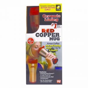 Bình giữ nhiệt nóng lạnh cao cấp Red copper Mug