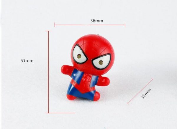 Móc khóa mô hình NGười nhện Marvel Spider Man đèn led có âm thanh