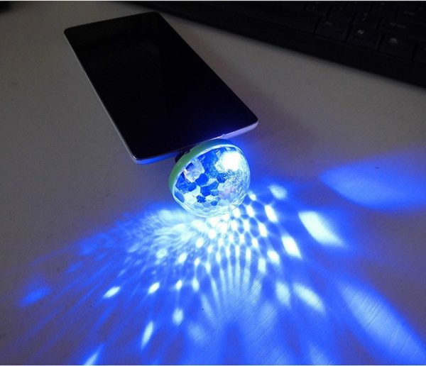 USB led 7 màu ánh sáng chớp nháy đèn bar vũ trường Mini