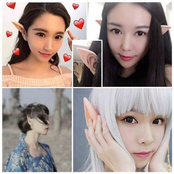 Tai nhọn tộc tiên alien hóa trang cosplay Halloween