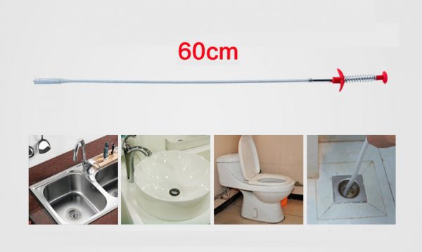 Dụng cụ thông tắc bồn lavabo chậu rửa mặt ống cống thoát nước