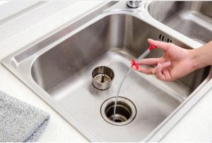 Dụng cụ thông tắc bồn lavabo chậu rửa mặt ống cống thoát nước