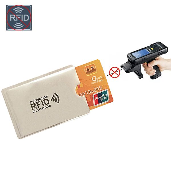 ví nhôm đựng thẻ card chống RFID bảo vệ thông tin cá nhân
