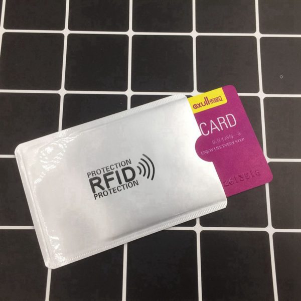 ví nhôm đựng thẻ card chống RFID bảo vệ thông tin cá nhân