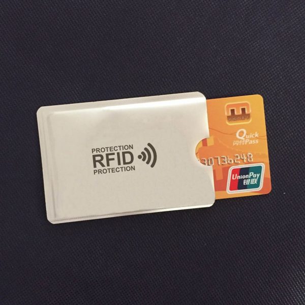 ví nhôm đựng thẻ card chống RFID bảo vệ thông tin cá nhân
