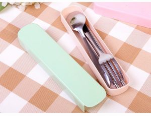 Bộ MUỖNG ĐŨA NĨA inox cá nhân tiện dụng du lịch phong cách